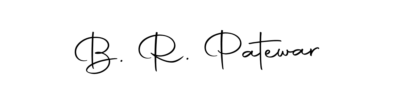 if you are searching for the best signature style for your name B. R. Patewar. so please give up your signature search. here we have designed multiple signature styles  using Autography-DOLnW. B. R. Patewar signature style 10 images and pictures png