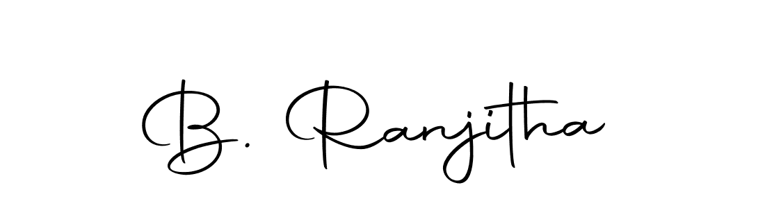 Make a beautiful signature design for name B. Ranjitha. Use this online signature maker to create a handwritten signature for free. B. Ranjitha signature style 10 images and pictures png
