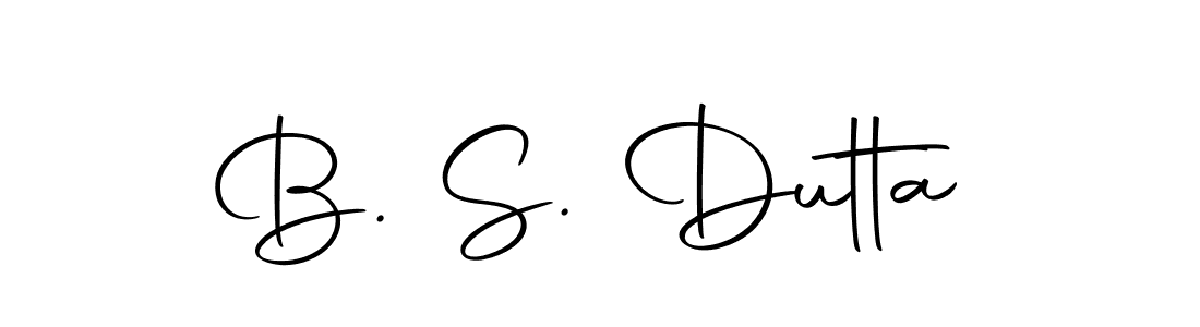 Design your own signature with our free online signature maker. With this signature software, you can create a handwritten (Autography-DOLnW) signature for name B. S. Dutta. B. S. Dutta signature style 10 images and pictures png