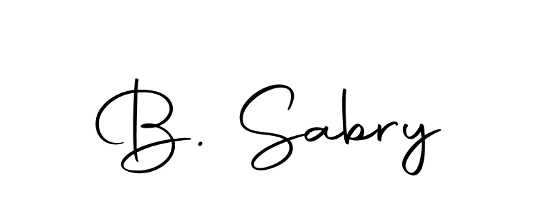 B. Sabry stylish signature style. Best Handwritten Sign (Autography-DOLnW) for my name. Handwritten Signature Collection Ideas for my name B. Sabry. B. Sabry signature style 10 images and pictures png