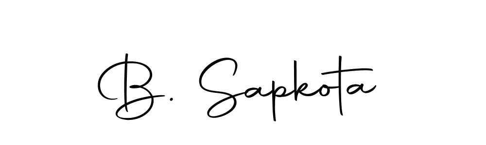 How to Draw B. Sapkota signature style? Autography-DOLnW is a latest design signature styles for name B. Sapkota. B. Sapkota signature style 10 images and pictures png