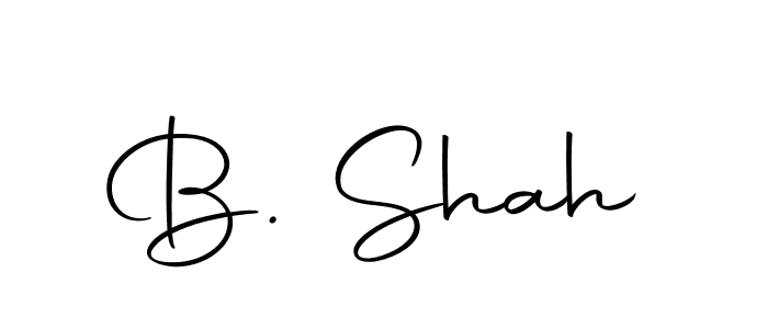 Make a beautiful signature design for name B. Shah. Use this online signature maker to create a handwritten signature for free. B. Shah signature style 10 images and pictures png