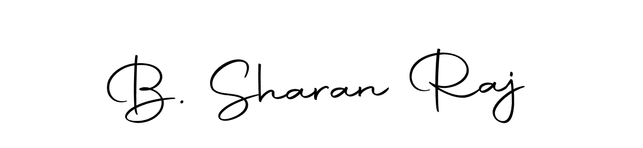 Make a short B. Sharan Raj signature style. Manage your documents anywhere anytime using Autography-DOLnW. Create and add eSignatures, submit forms, share and send files easily. B. Sharan Raj signature style 10 images and pictures png
