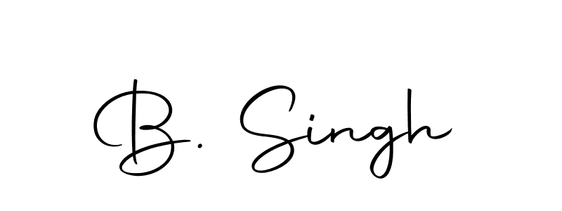 How to make B. Singh name signature. Use Autography-DOLnW style for creating short signs online. This is the latest handwritten sign. B. Singh signature style 10 images and pictures png