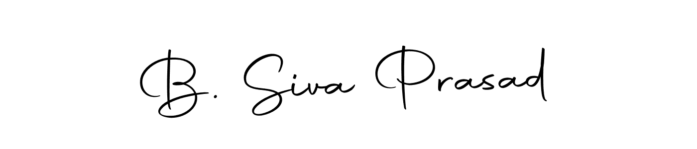 Make a short B. Siva Prasad signature style. Manage your documents anywhere anytime using Autography-DOLnW. Create and add eSignatures, submit forms, share and send files easily. B. Siva Prasad signature style 10 images and pictures png