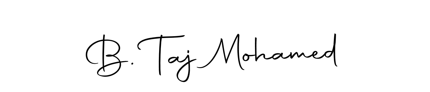 Similarly Autography-DOLnW is the best handwritten signature design. Signature creator online .You can use it as an online autograph creator for name B. Taj Mohamed. B. Taj Mohamed signature style 10 images and pictures png