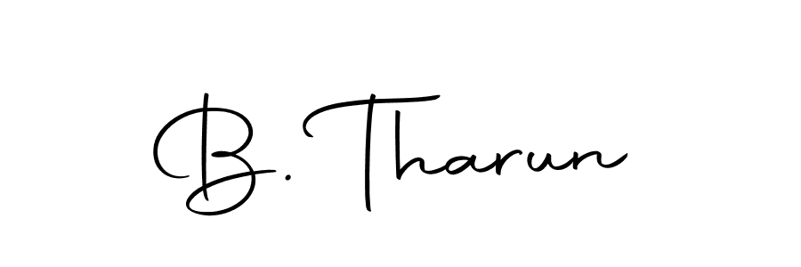 The best way (Autography-DOLnW) to make a short signature is to pick only two or three words in your name. The name B. Tharun include a total of six letters. For converting this name. B. Tharun signature style 10 images and pictures png