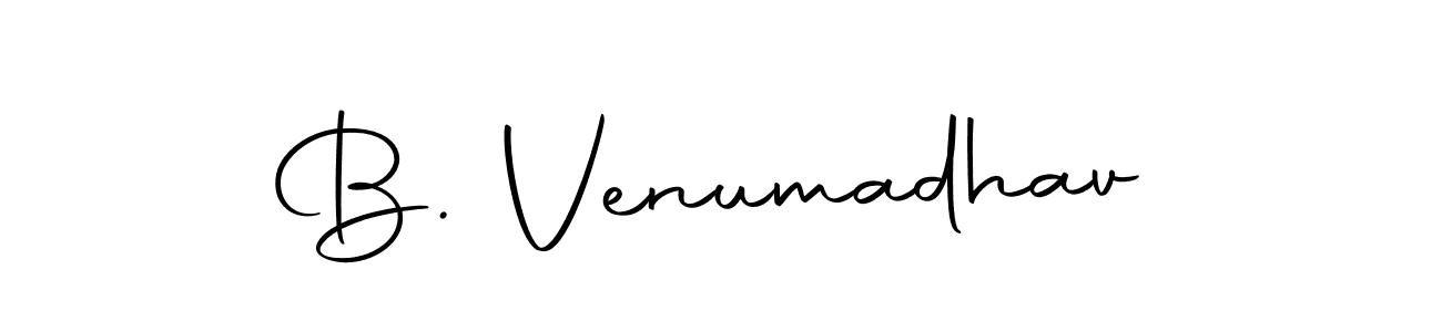 if you are searching for the best signature style for your name B. Venumadhav. so please give up your signature search. here we have designed multiple signature styles  using Autography-DOLnW. B. Venumadhav signature style 10 images and pictures png