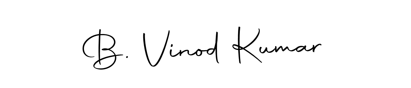 Also You can easily find your signature by using the search form. We will create B. Vinod Kumar name handwritten signature images for you free of cost using Autography-DOLnW sign style. B. Vinod Kumar signature style 10 images and pictures png