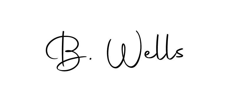 Make a beautiful signature design for name B. Wells. Use this online signature maker to create a handwritten signature for free. B. Wells signature style 10 images and pictures png