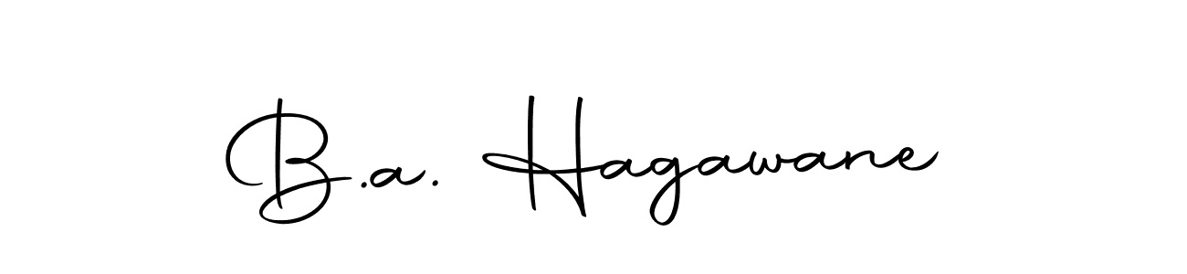 How to make B.a. Hagawane signature? Autography-DOLnW is a professional autograph style. Create handwritten signature for B.a. Hagawane name. B.a. Hagawane signature style 10 images and pictures png