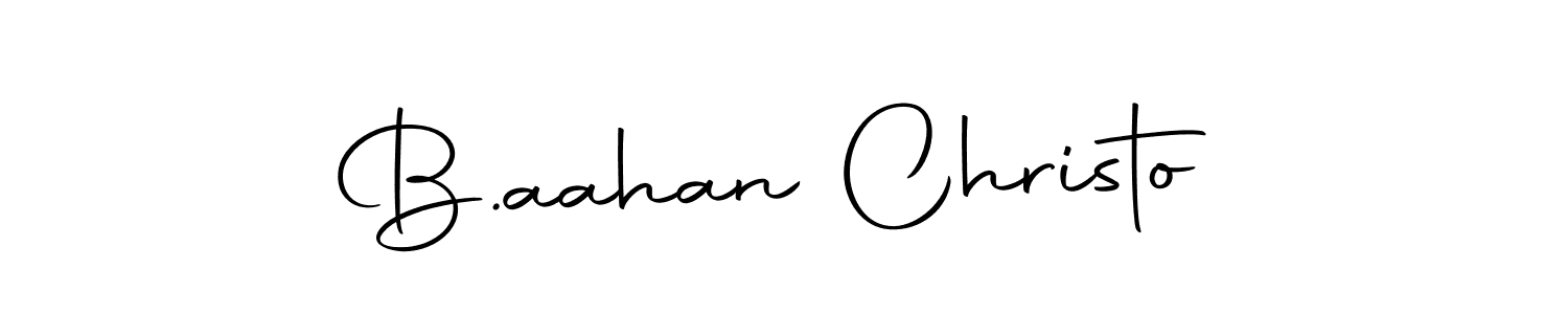 Make a beautiful signature design for name B.aahan Christo. With this signature (Autography-DOLnW) style, you can create a handwritten signature for free. B.aahan Christo signature style 10 images and pictures png