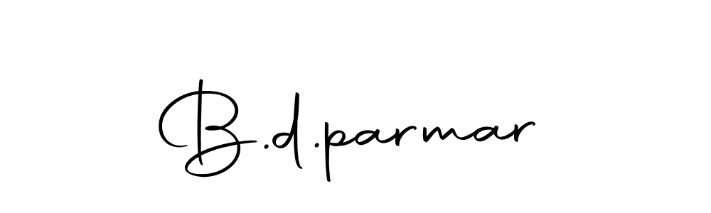 How to make B.d.parmar signature? Autography-DOLnW is a professional autograph style. Create handwritten signature for B.d.parmar name. B.d.parmar signature style 10 images and pictures png