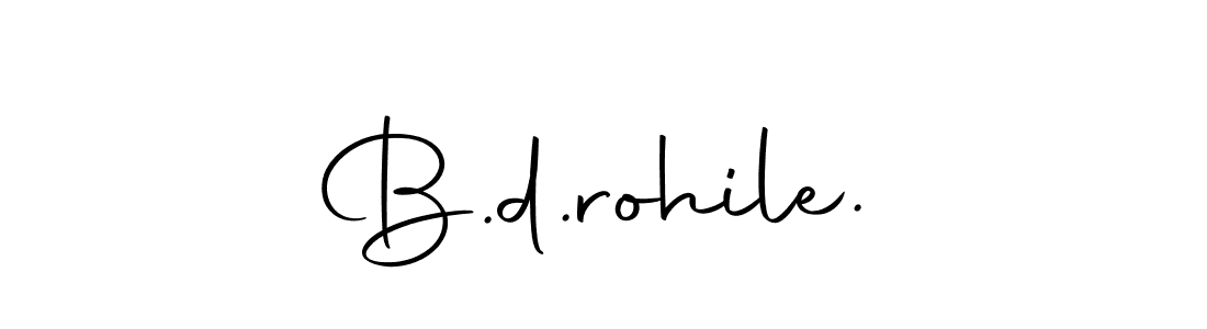 B.d.rohile. stylish signature style. Best Handwritten Sign (Autography-DOLnW) for my name. Handwritten Signature Collection Ideas for my name B.d.rohile.. B.d.rohile. signature style 10 images and pictures png