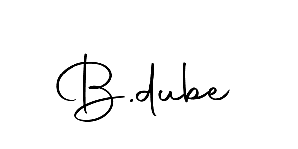 if you are searching for the best signature style for your name B.dube. so please give up your signature search. here we have designed multiple signature styles  using Autography-DOLnW. B.dube signature style 10 images and pictures png