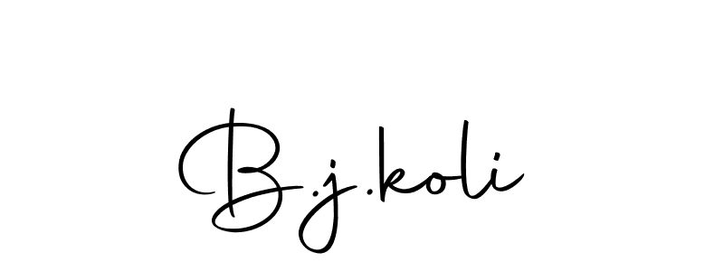 if you are searching for the best signature style for your name B.j.koli. so please give up your signature search. here we have designed multiple signature styles  using Autography-DOLnW. B.j.koli signature style 10 images and pictures png