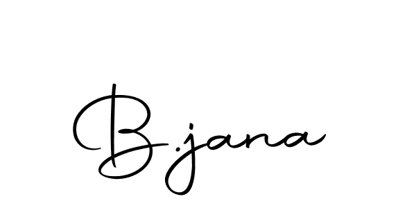 Check out images of Autograph of B.jana name. Actor B.jana Signature Style. Autography-DOLnW is a professional sign style online. B.jana signature style 10 images and pictures png