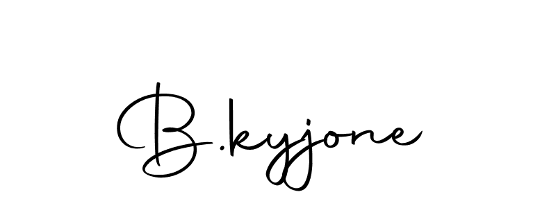 This is the best signature style for the B.kyjone name. Also you like these signature font (Autography-DOLnW). Mix name signature. B.kyjone signature style 10 images and pictures png