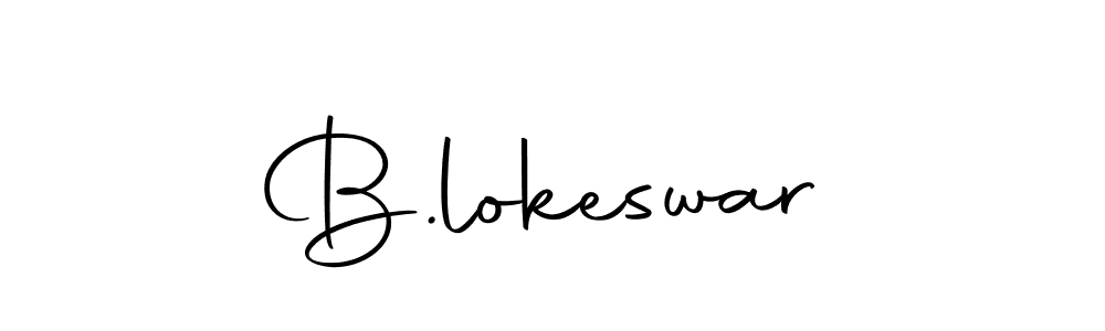 Make a short B.lokeswar signature style. Manage your documents anywhere anytime using Autography-DOLnW. Create and add eSignatures, submit forms, share and send files easily. B.lokeswar signature style 10 images and pictures png