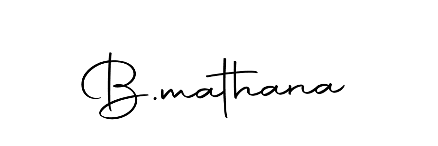 Use a signature maker to create a handwritten signature online. With this signature software, you can design (Autography-DOLnW) your own signature for name B.mathana. B.mathana signature style 10 images and pictures png