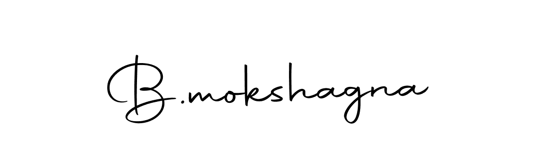 Make a beautiful signature design for name B.mokshagna. Use this online signature maker to create a handwritten signature for free. B.mokshagna signature style 10 images and pictures png