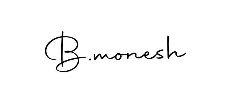 You can use this online signature creator to create a handwritten signature for the name B.monesh. This is the best online autograph maker. B.monesh signature style 10 images and pictures png
