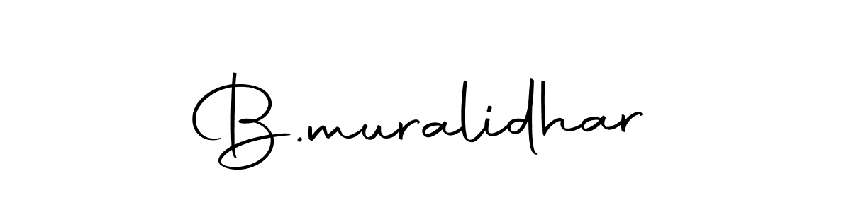 The best way (Autography-DOLnW) to make a short signature is to pick only two or three words in your name. The name B.muralidhar include a total of six letters. For converting this name. B.muralidhar signature style 10 images and pictures png