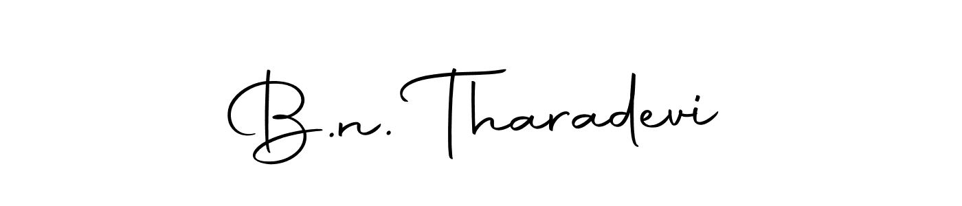 You can use this online signature creator to create a handwritten signature for the name B.n. Tharadevi. This is the best online autograph maker. B.n. Tharadevi signature style 10 images and pictures png