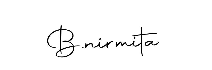 Once you've used our free online signature maker to create your best signature Autography-DOLnW style, it's time to enjoy all of the benefits that B.nirmita name signing documents. B.nirmita signature style 10 images and pictures png