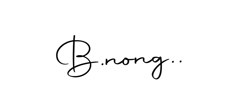 if you are searching for the best signature style for your name B.nong... so please give up your signature search. here we have designed multiple signature styles  using Autography-DOLnW. B.nong.. signature style 10 images and pictures png