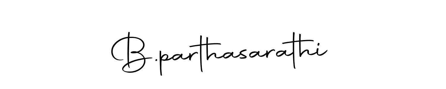 Also we have B.parthasarathi name is the best signature style. Create professional handwritten signature collection using Autography-DOLnW autograph style. B.parthasarathi signature style 10 images and pictures png