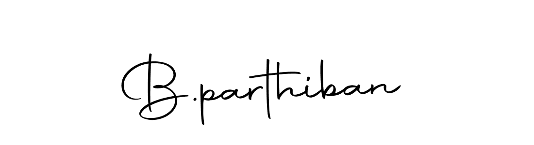 Also we have B.parthiban name is the best signature style. Create professional handwritten signature collection using Autography-DOLnW autograph style. B.parthiban signature style 10 images and pictures png