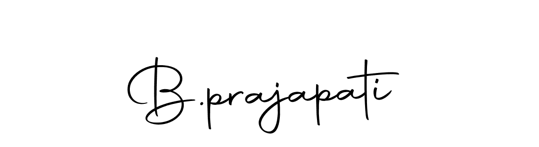 Make a beautiful signature design for name B.prajapati. With this signature (Autography-DOLnW) style, you can create a handwritten signature for free. B.prajapati signature style 10 images and pictures png