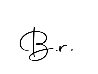 Make a beautiful signature design for name B.r.. With this signature (Autography-DOLnW) style, you can create a handwritten signature for free. B.r. signature style 10 images and pictures png