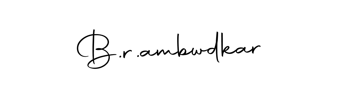 Use a signature maker to create a handwritten signature online. With this signature software, you can design (Autography-DOLnW) your own signature for name B.r.ambwdkar. B.r.ambwdkar signature style 10 images and pictures png