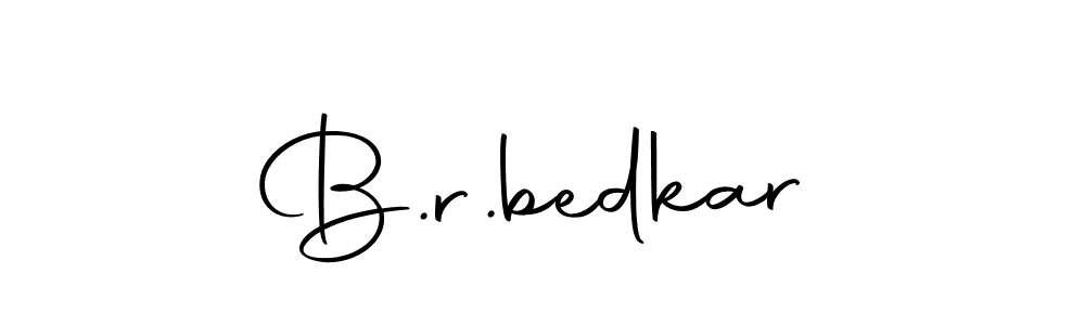 You should practise on your own different ways (Autography-DOLnW) to write your name (B.r.bedkar) in signature. don't let someone else do it for you. B.r.bedkar signature style 10 images and pictures png