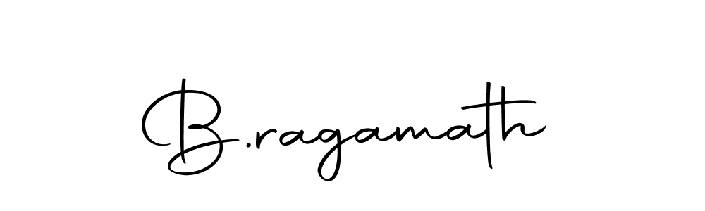 Make a beautiful signature design for name B.ragamath. With this signature (Autography-DOLnW) style, you can create a handwritten signature for free. B.ragamath signature style 10 images and pictures png