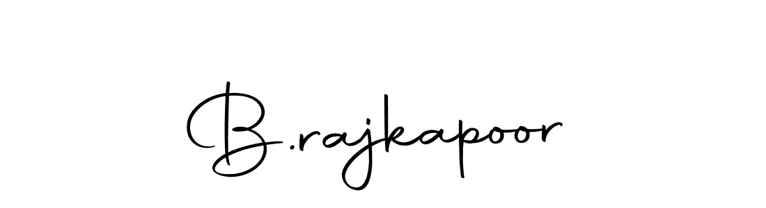 Design your own signature with our free online signature maker. With this signature software, you can create a handwritten (Autography-DOLnW) signature for name B.rajkapoor. B.rajkapoor signature style 10 images and pictures png