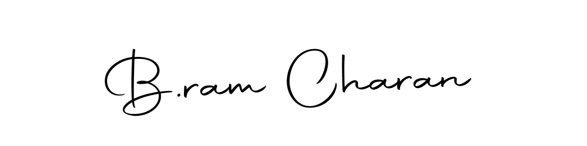 Make a beautiful signature design for name B.ram Charan. With this signature (Autography-DOLnW) style, you can create a handwritten signature for free. B.ram Charan signature style 10 images and pictures png