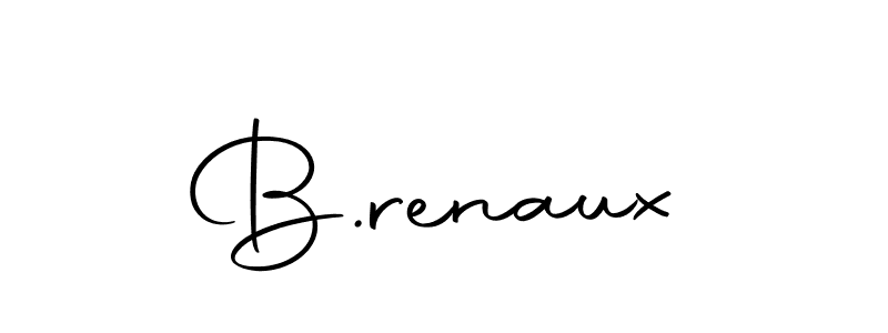 Make a beautiful signature design for name B.renaux. With this signature (Autography-DOLnW) style, you can create a handwritten signature for free. B.renaux signature style 10 images and pictures png