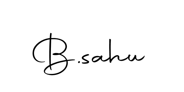 You should practise on your own different ways (Autography-DOLnW) to write your name (B.sahu) in signature. don't let someone else do it for you. B.sahu signature style 10 images and pictures png