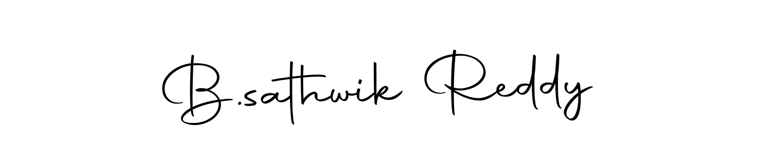 if you are searching for the best signature style for your name B.sathwik Reddy. so please give up your signature search. here we have designed multiple signature styles  using Autography-DOLnW. B.sathwik Reddy signature style 10 images and pictures png