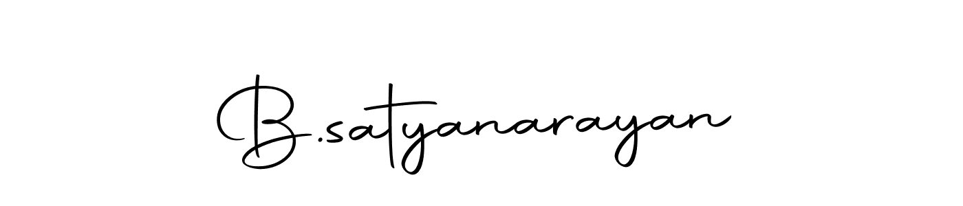 Make a beautiful signature design for name B.satyanarayan. With this signature (Autography-DOLnW) style, you can create a handwritten signature for free. B.satyanarayan signature style 10 images and pictures png