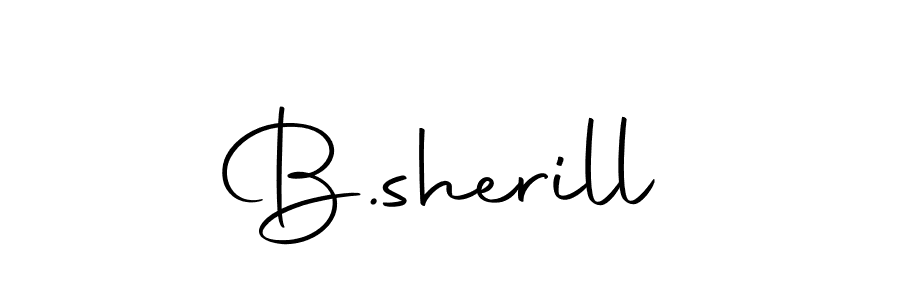 See photos of B.sherill official signature by Spectra . Check more albums & portfolios. Read reviews & check more about Autography-DOLnW font. B.sherill signature style 10 images and pictures png