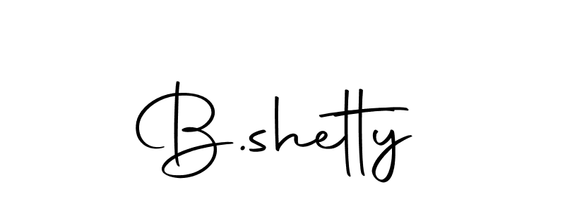 Design your own signature with our free online signature maker. With this signature software, you can create a handwritten (Autography-DOLnW) signature for name B.shetty. B.shetty signature style 10 images and pictures png