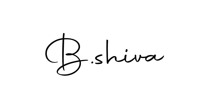 How to make B.shiva name signature. Use Autography-DOLnW style for creating short signs online. This is the latest handwritten sign. B.shiva signature style 10 images and pictures png