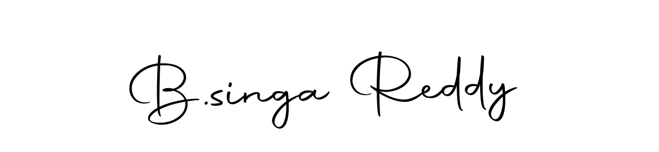 It looks lik you need a new signature style for name B.singa Reddy. Design unique handwritten (Autography-DOLnW) signature with our free signature maker in just a few clicks. B.singa Reddy signature style 10 images and pictures png