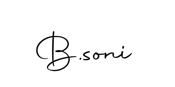 You can use this online signature creator to create a handwritten signature for the name B.soni. This is the best online autograph maker. B.soni signature style 10 images and pictures png