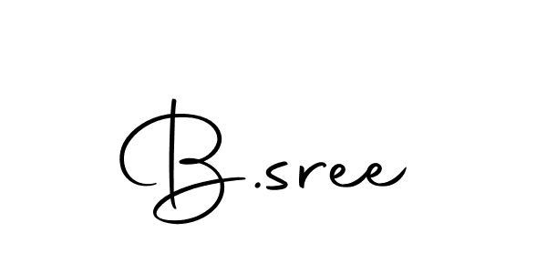 Design your own signature with our free online signature maker. With this signature software, you can create a handwritten (Autography-DOLnW) signature for name B.sree. B.sree signature style 10 images and pictures png