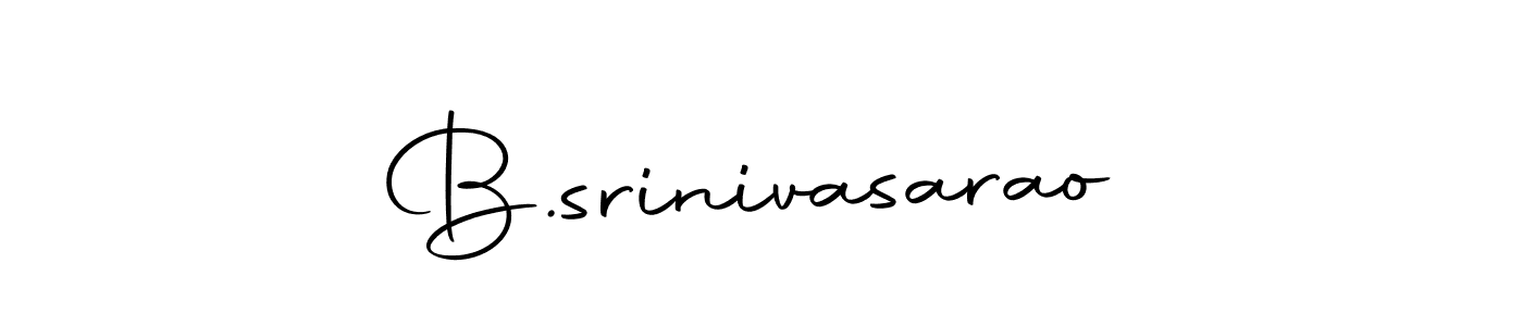 The best way (Autography-DOLnW) to make a short signature is to pick only two or three words in your name. The name B.srinivasarao include a total of six letters. For converting this name. B.srinivasarao signature style 10 images and pictures png